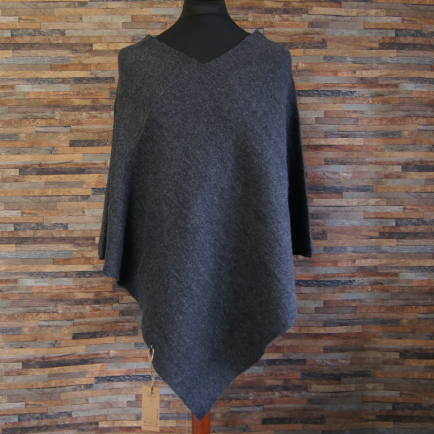 Poncho NEW YORK, Farbe/colour: anthrazit/anthracite